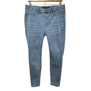 Judy Blue Womens Skinny Fit Pull On Ankle Jeans Size 15/32 Light Wash High Rise
